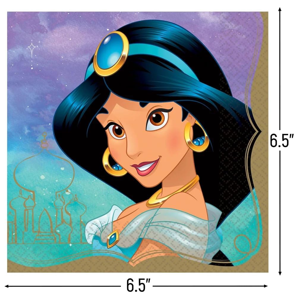 Amazon.com: Disney Princess Luncheon Napkins, 6.5
